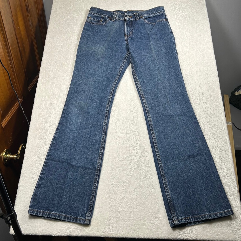 Levi's 517 Bootcut Jeans Vintage 90s Denim Women Size 29 Blue Medium Wash Pant